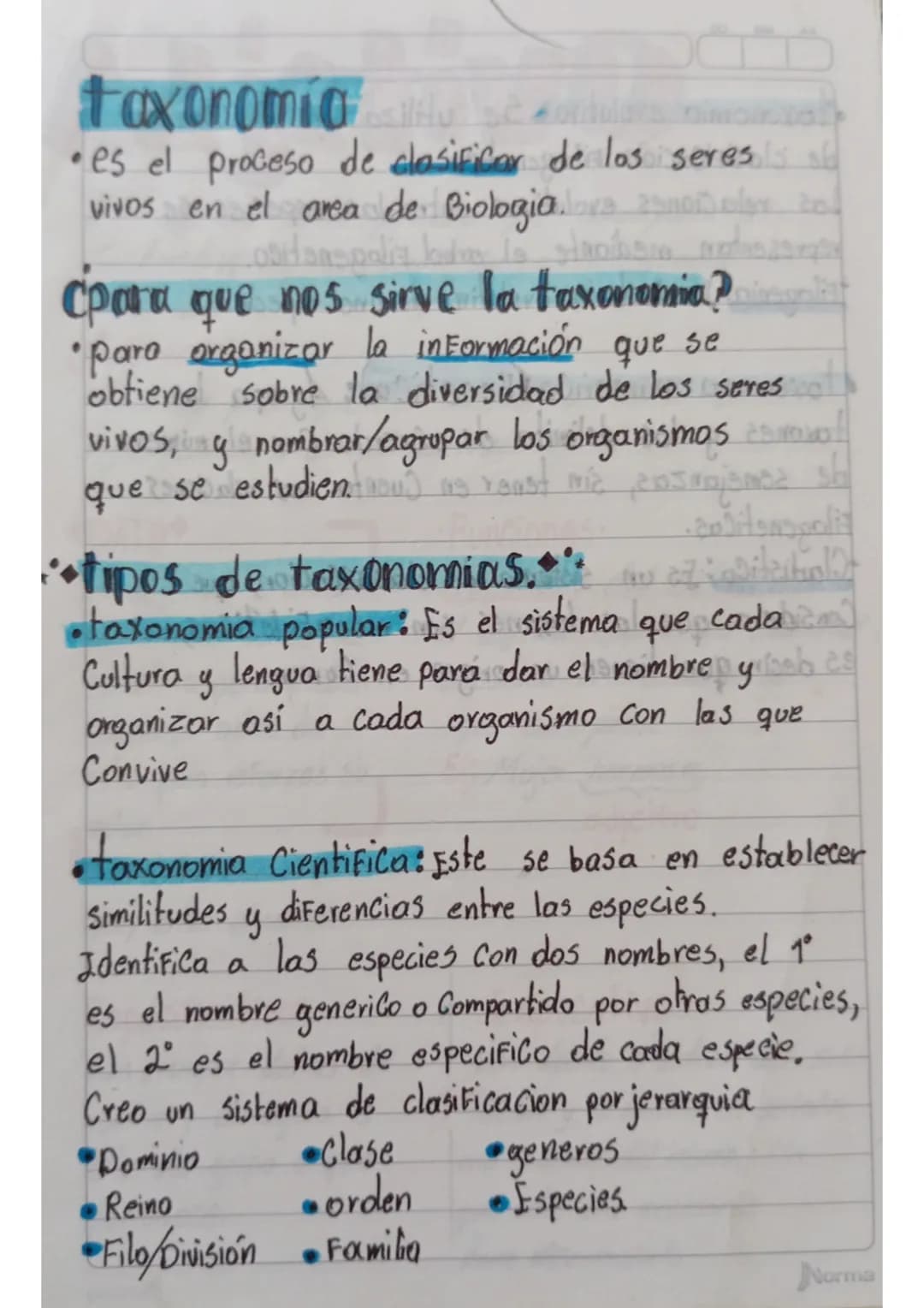 taxonomia
es el proceso de clasificar de los seres s
vivos en el area de Biologia.100 of 20
Losidanspatial stress mot
Cpara que nos sirve la