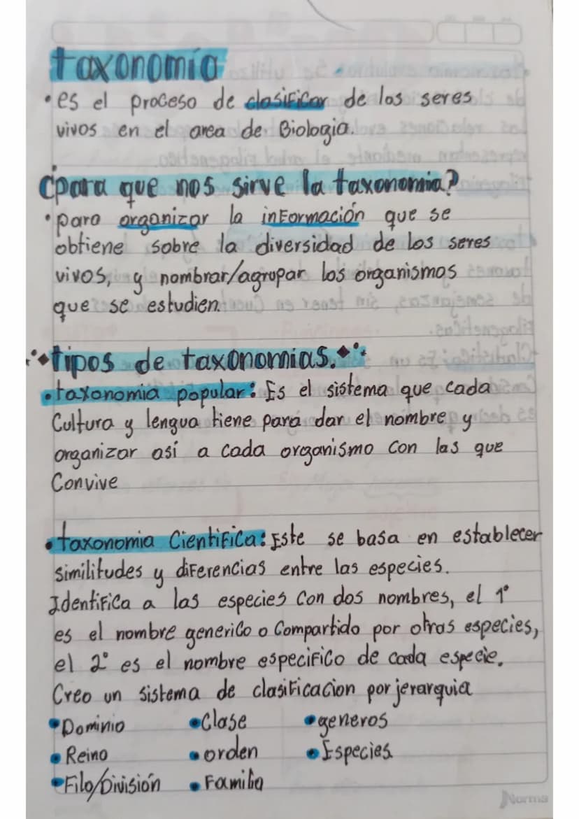taxonomia
es el proceso de clasificar de los seres s
vivos en el area de Biologia.100 of 20
Losidanspatial stress mot
Cpara que nos sirve la