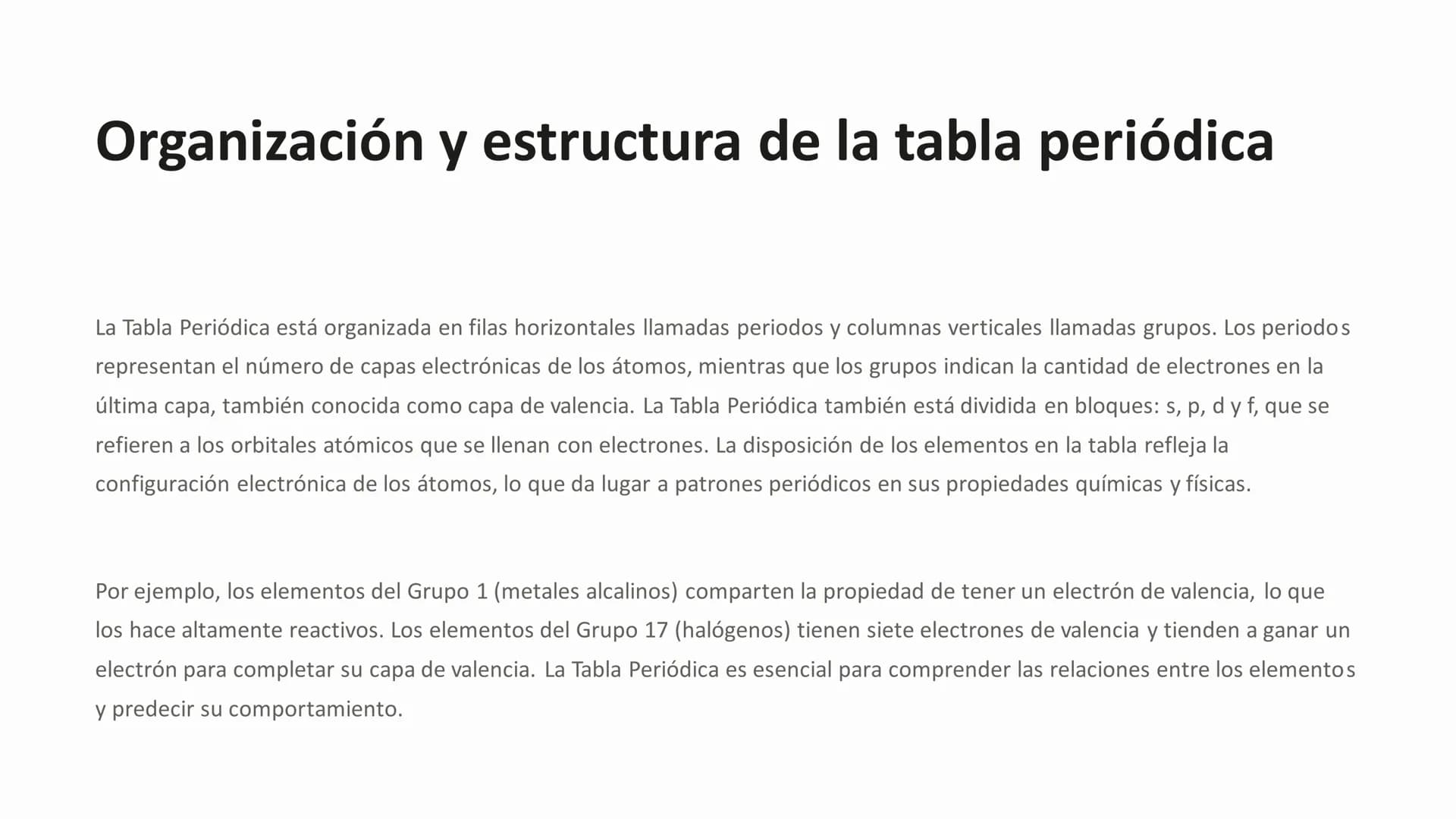 Introducción a la Tabla Periódica
La Tabla Periódica de los Elementos es una herramienta fundamental en la química, que organiza y clasifica