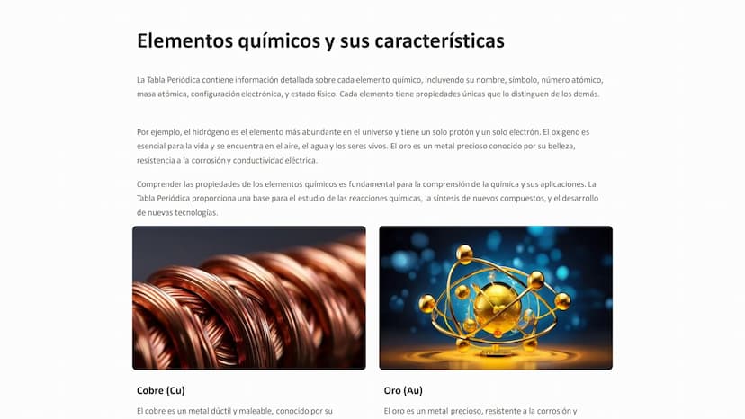 Introducción a la Tabla Periódica
La Tabla Periódica de los Elementos es una herramienta fundamental en la química, que organiza y clasifica