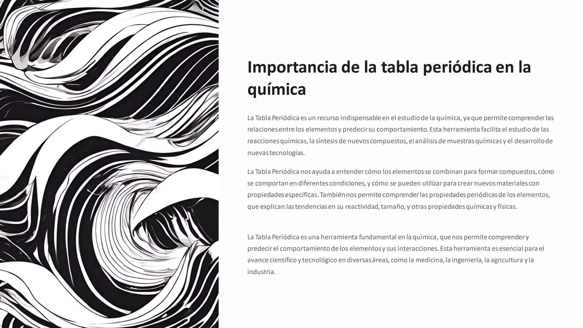 Introducción a la Tabla Periódica
La Tabla Periódica de los Elementos es una herramienta fundamental en la química, que organiza y clasifica
