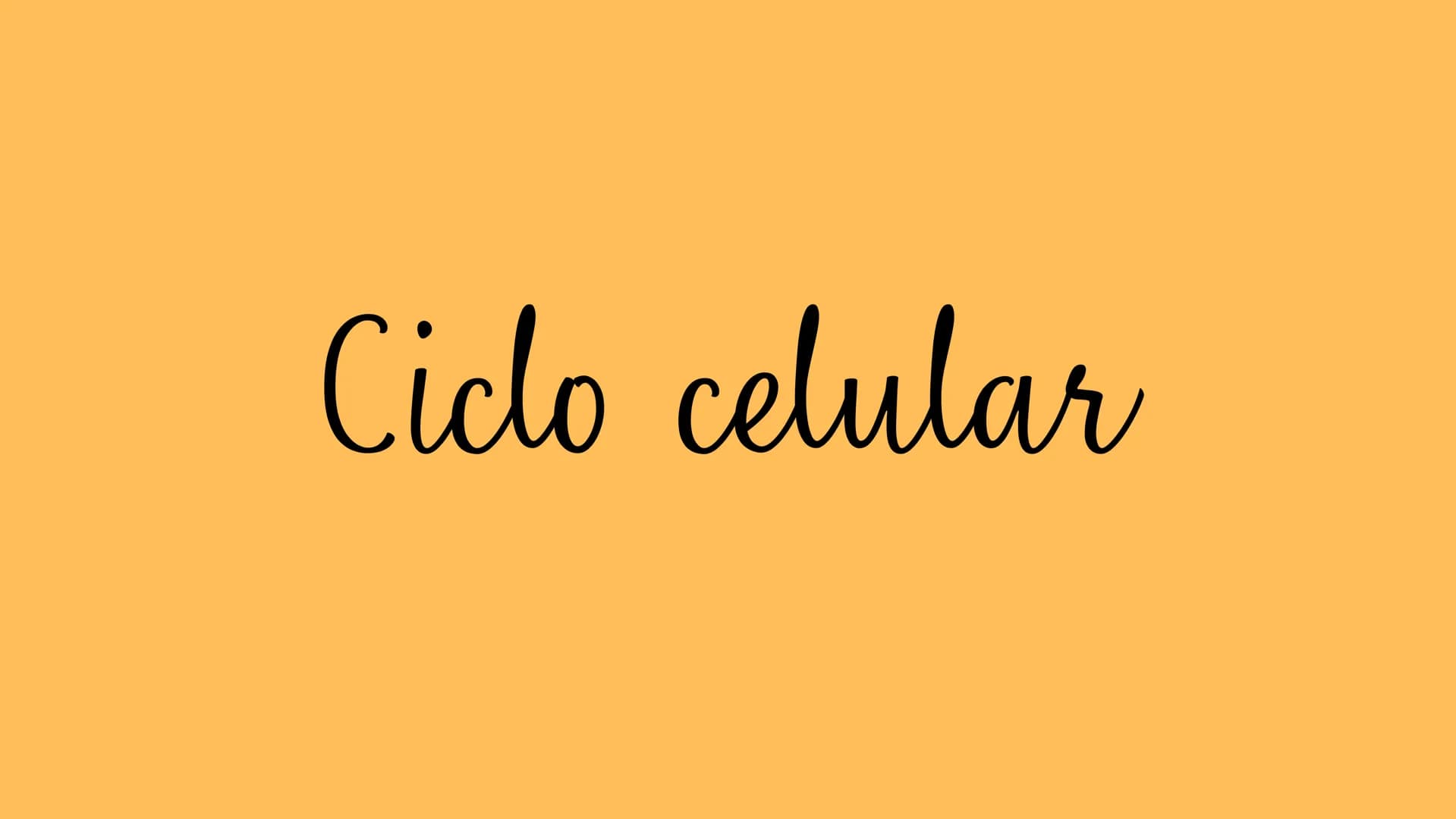 Ciclo celular ¿QUE ES?
El ciclo celular es el conjunto ordenado y secuencial de
eventos que tienen lugar dentro de todas las células en
gene