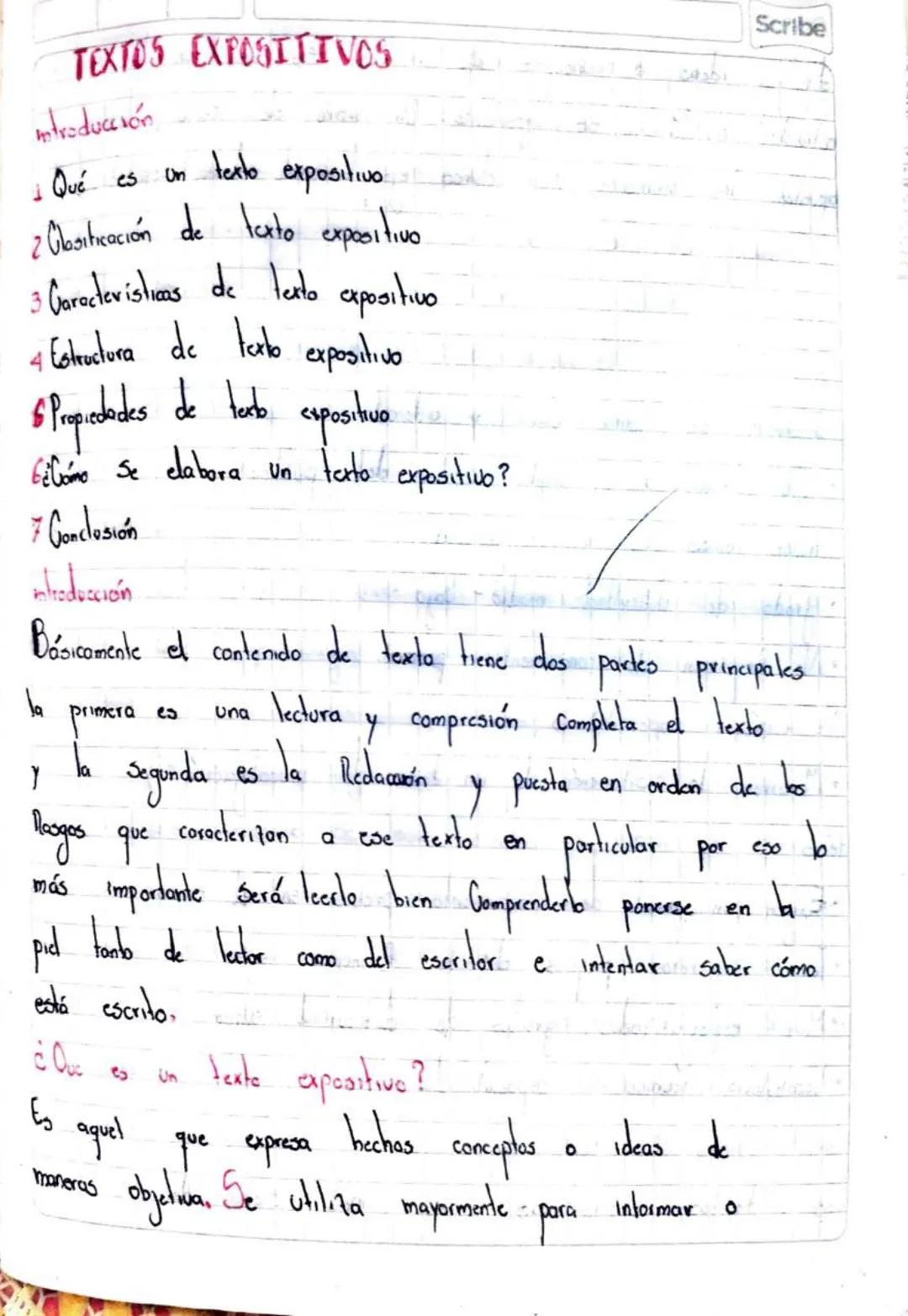 # TEXTOS EXPOSITIVOS

mtraducción

1 Qué es On texto expositivo.

2 Übartcación de texto expositινο

3 Caracteristicas de texto expositικο

