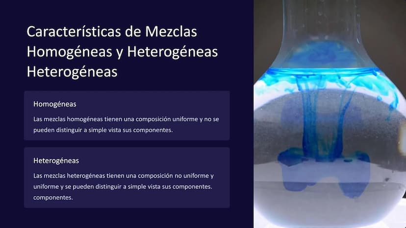 Clasificación de la
Materia: Mezclas y
Sustancias Puras
La materia se clasifica en mezclas y sustancias puras, las
puras, las cuales pueden 