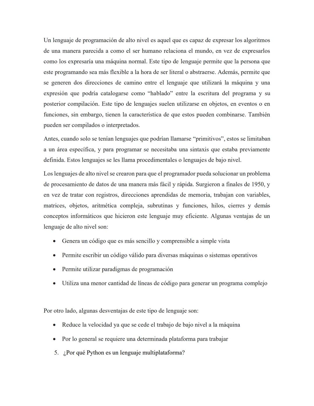 Responder cada una de las preguntas en este mismo documento, reenviarlo cuando lo termine
en Word, empezando primero por sus apellidos y fin