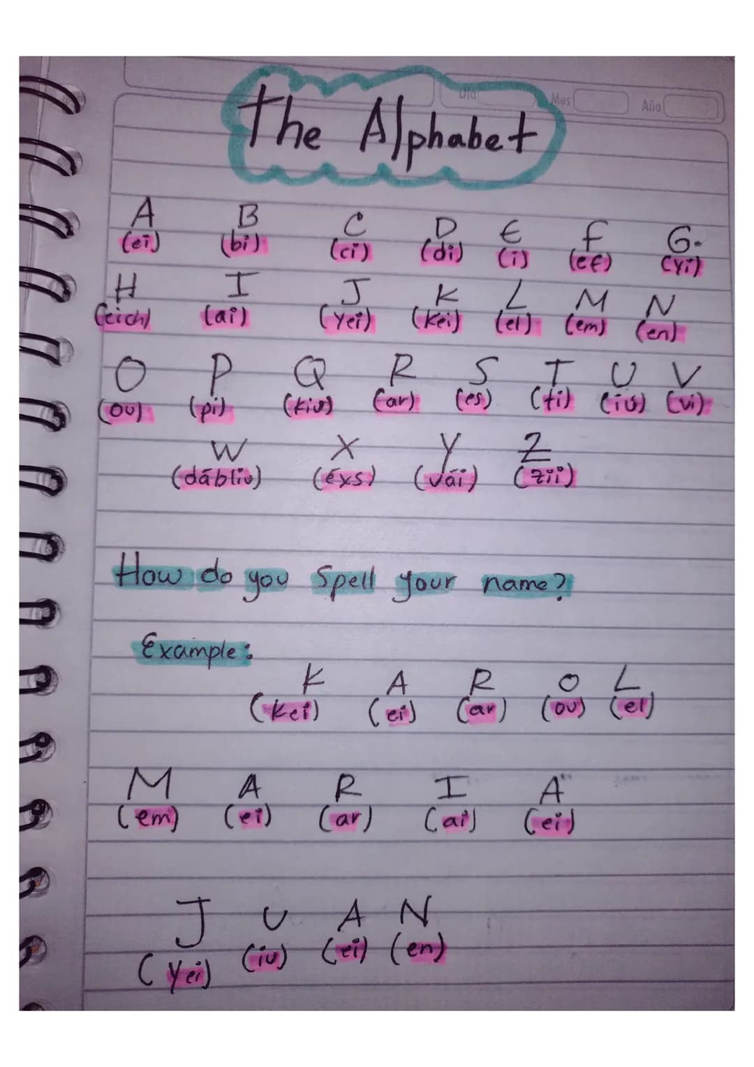 The Alphabet