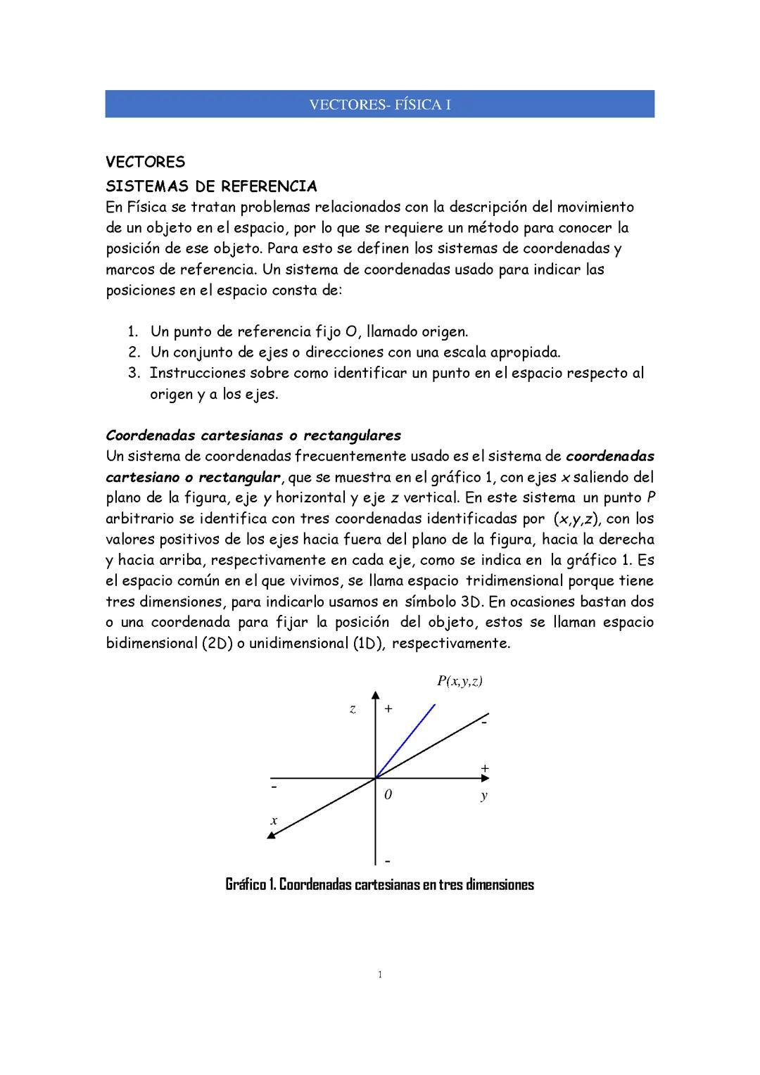 Vectores