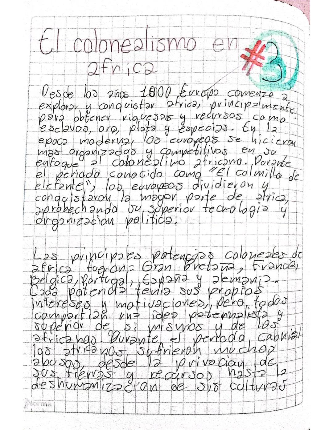 Historia y consecuencias del colonialismo en África