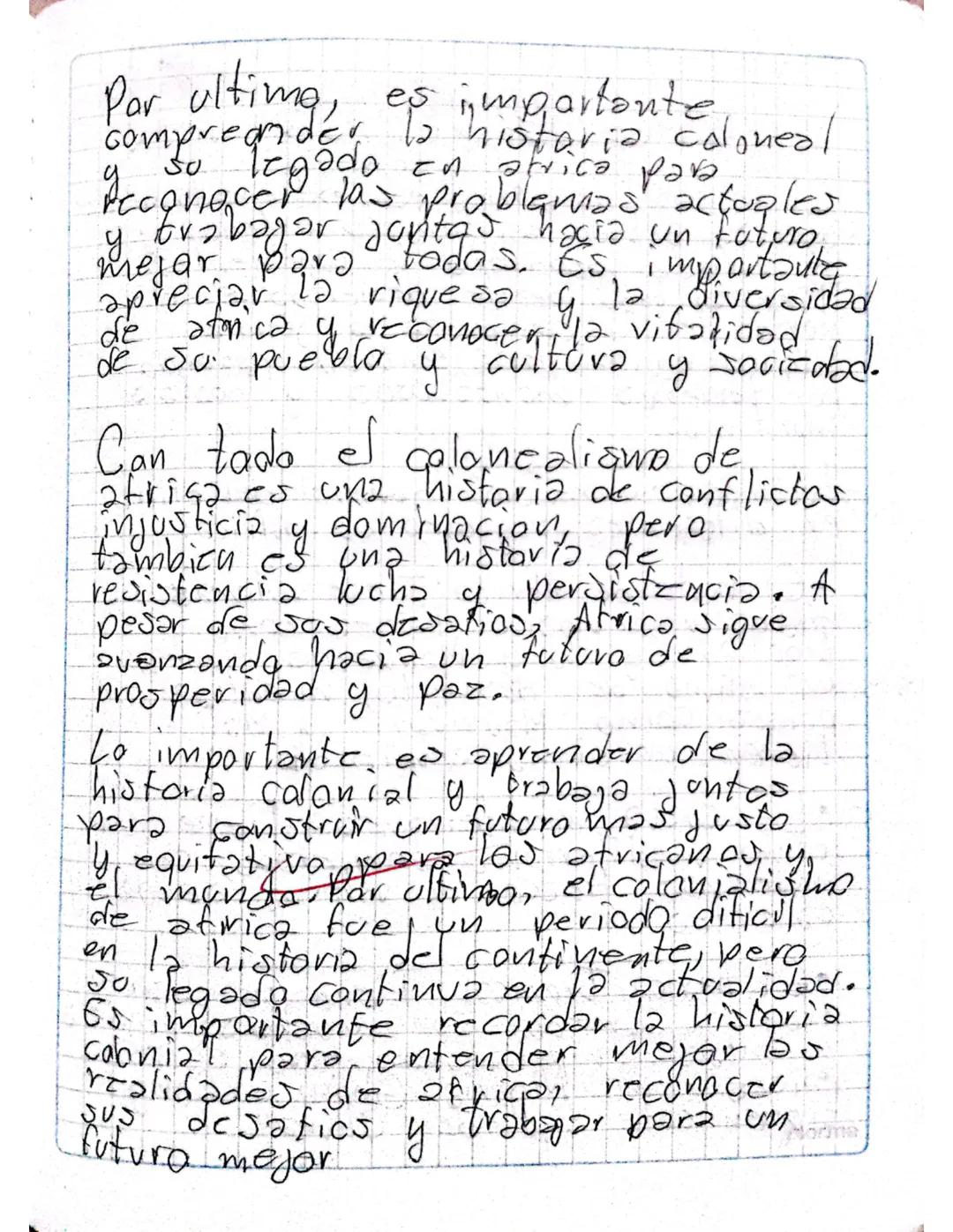 # El colonealismo en 3
es!
Desde los años 1800 Europa comenza 2
explorar y conquistar africa, principalmente
para obtener riquesas y recurso