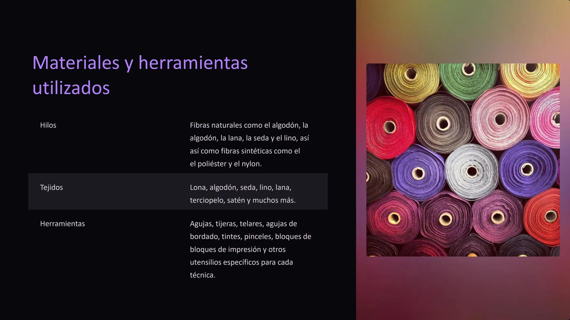 Introducción al arte
arte textil
El arte textil abarca diversas técnicas para transformar fibras naturales o
naturales o sintéticas en obras