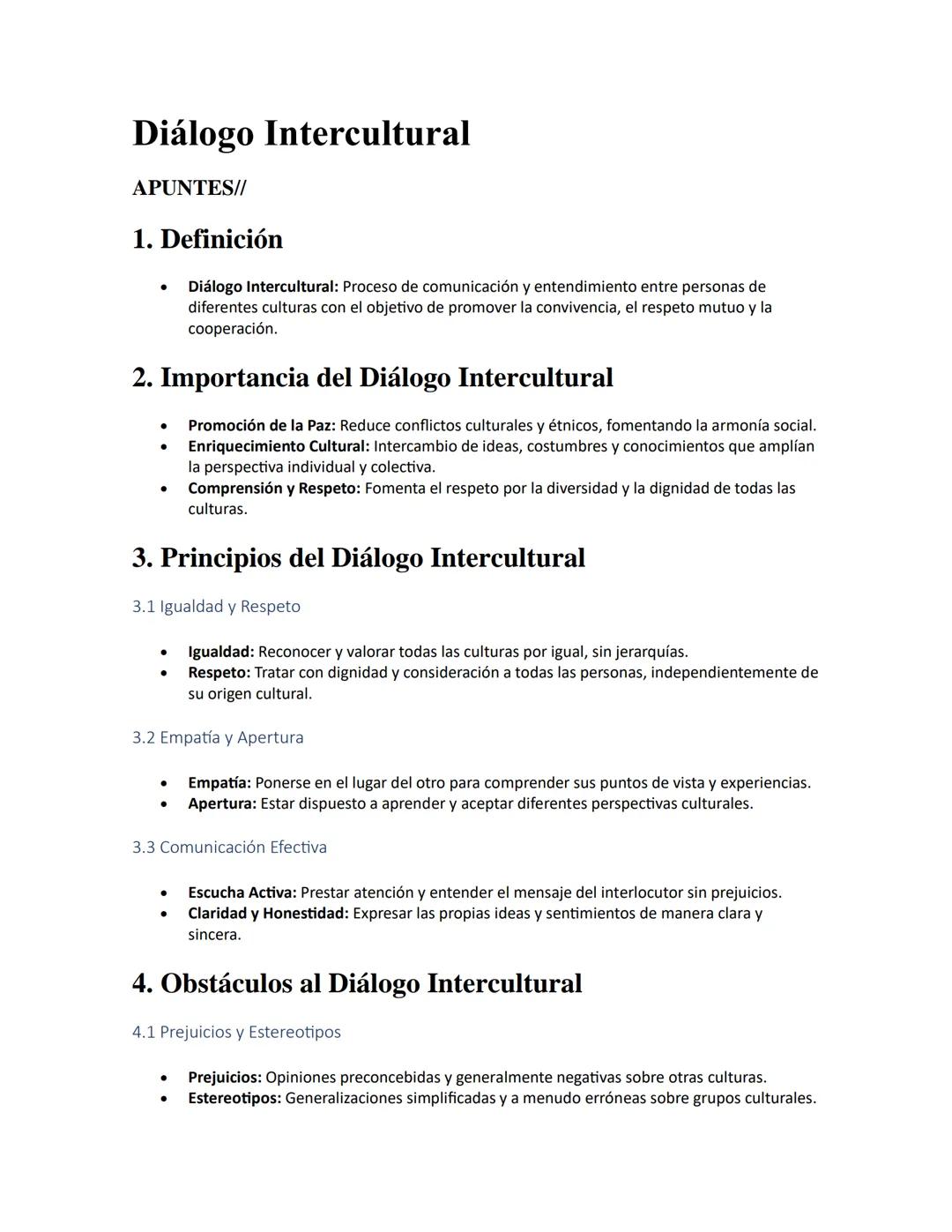 Diálogo Intercultural