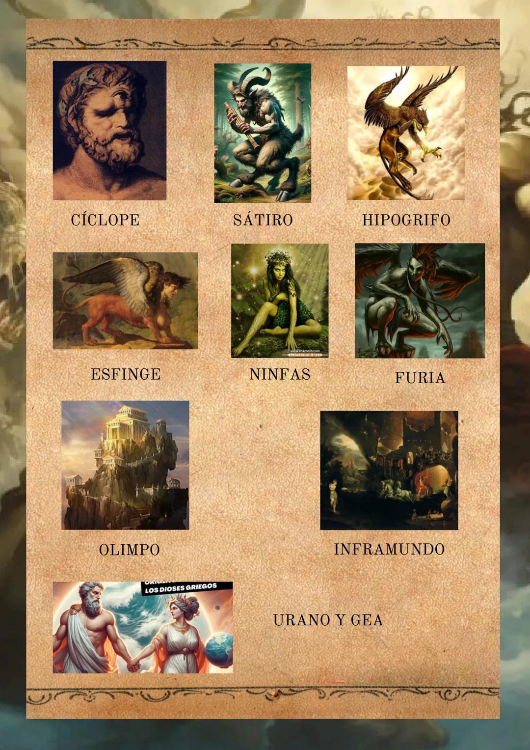 MITOS GRIEGOS
PROMETEO
NARCISO
PEGAZO
ENCADENADO
ÍCARO
TÁNTALO
MINOTAURO
ECO
CASANDRA
ATLAS
QUIMERA
SIRENAS HIDRA
ARPÍA
CENTAUROS
CERBERO
GO