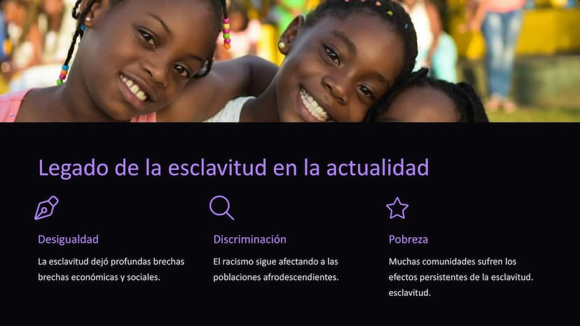 Esclavitud y trata de
esclavos en las
Américas
La esclavitud fue un sistema económico y social que dominó gran parte
gran parte de las Améri