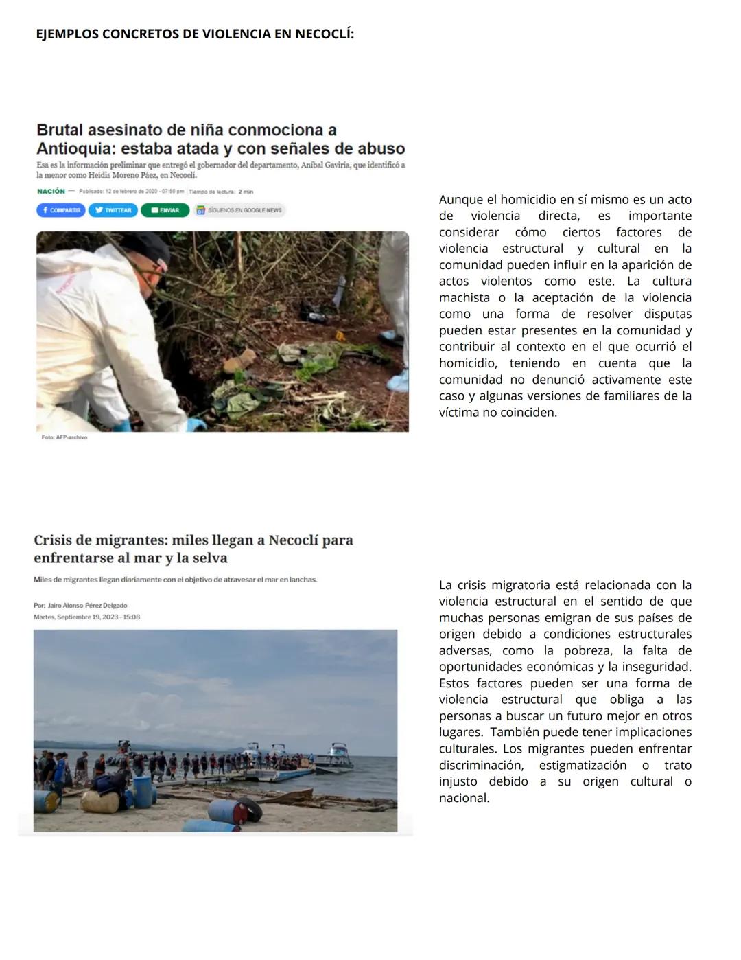 La violencia: cultural, estructural y directa
Johan Galtung
TIPO DE VIOLENCIA
CARACTERÍSTICAS
EJEMPLOS
Violencia Cultural
Violencia
Estructu