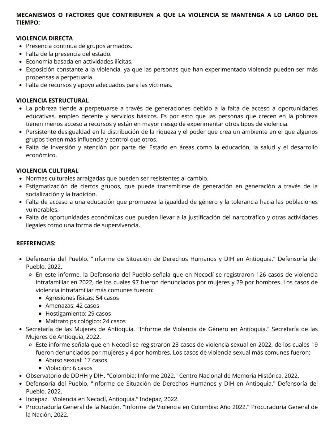 La violencia: cultural, estructural y directa
Johan Galtung
TIPO DE VIOLENCIA
CARACTERÍSTICAS
EJEMPLOS
Violencia Cultural
Violencia
Estructu