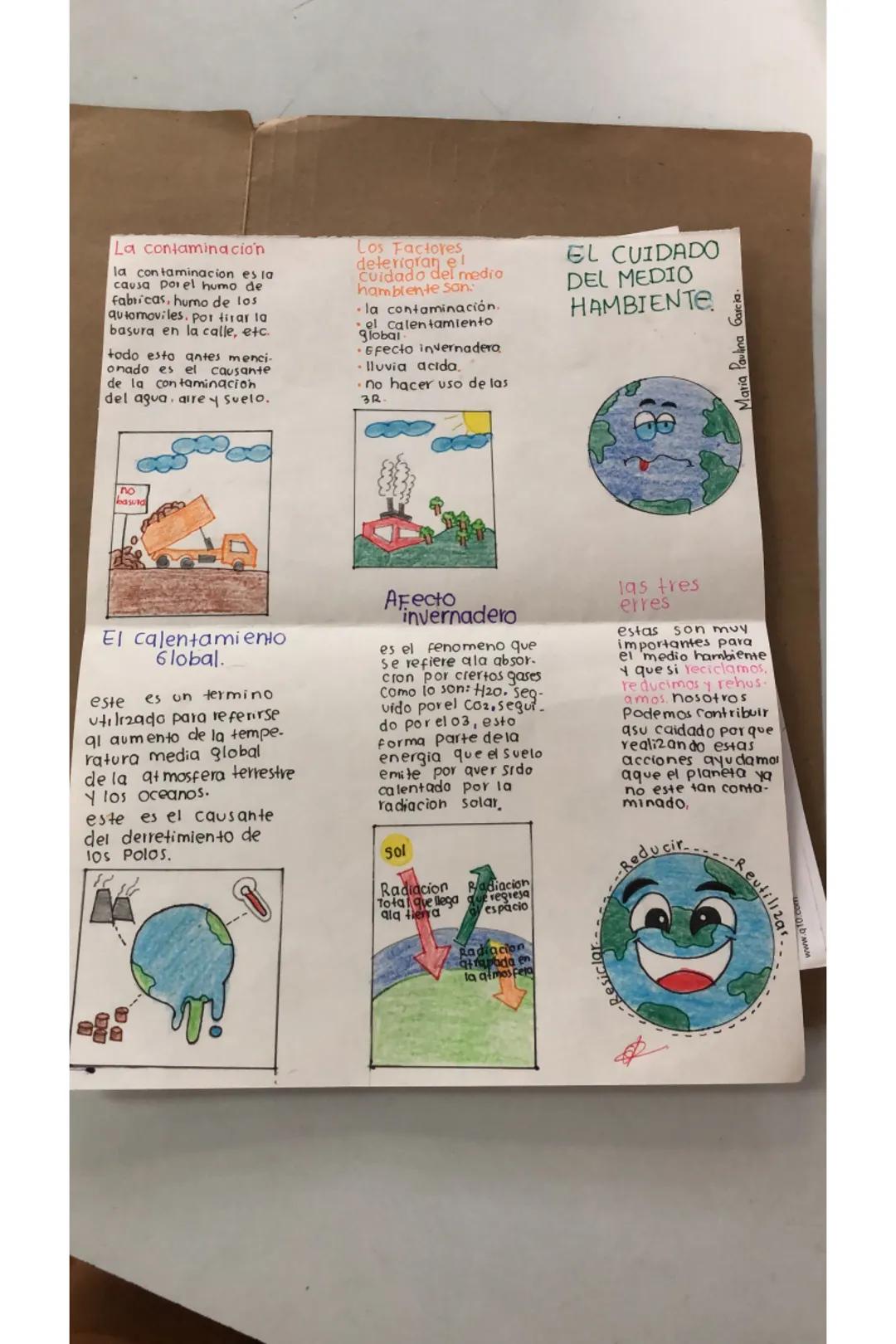 La contaminacion
la contaminacion es la
causa por el humo de
fabricas, humo de los
qutomoviles. Por tirar la
basura en la calle, etc.
todo e