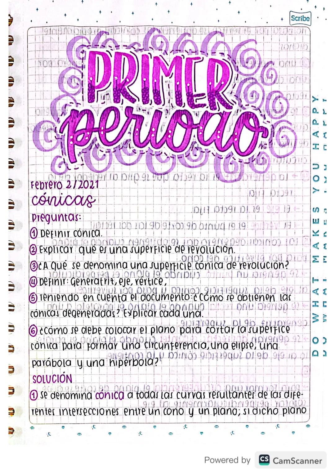 # PRIMER

perioão

Febrero 2/2021
cónicas

preguntas:

01 01091
.18 919 01.19 91כלס ומ
Scribe

YOU HAPPY

Definir cónica.
01091 100 101 9091