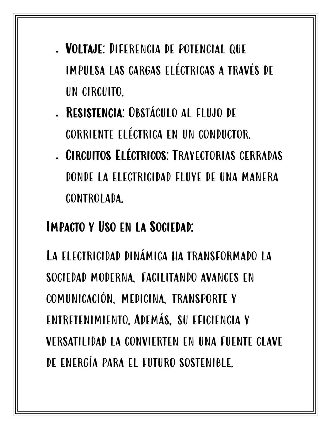 ELECTRICIDAD Y
DINAMISMO
ELECTRICIDAD:
LA ELECTRICIDAD ES LA MANIFESTACIÓN DE LA
ENERGÍA RESULTANTE DEL MOVIMIENTO DE
PARTÍCULAS CARGADAS, C