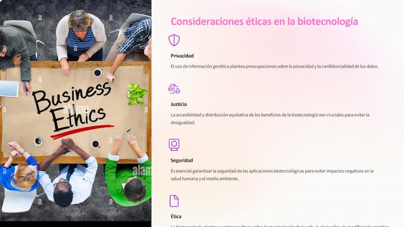 biotecnología
La biotecnología es una rama de la ciencia que utiliza organismos vivos,
sistemas o procesos biológicos para producir producto