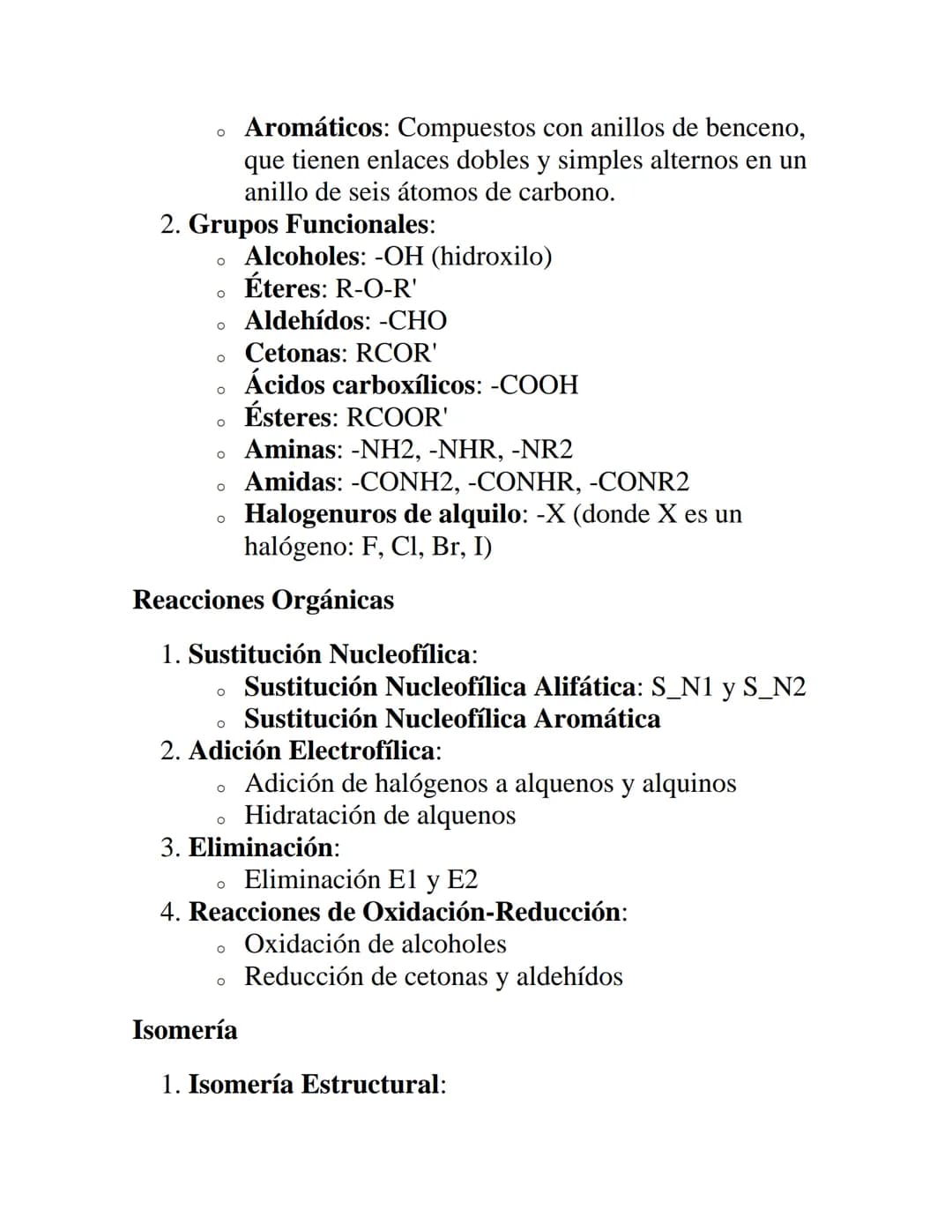 QUÍMICA ORGÁNICA E
INORGÁNICA
Química Orgánica
Definición y Alcance
La química orgánica es la rama de la química que estudia los
compuestos 