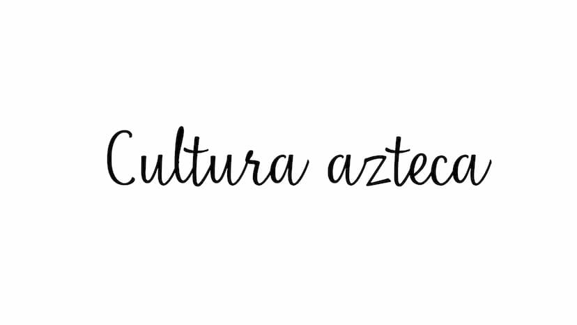 Cultura azteca ¿QUE ES?
Se conoce como los aztecas, tenochcas o mexicas a uno de
los pueblos mesoamericanos más conocidos de la época
precol