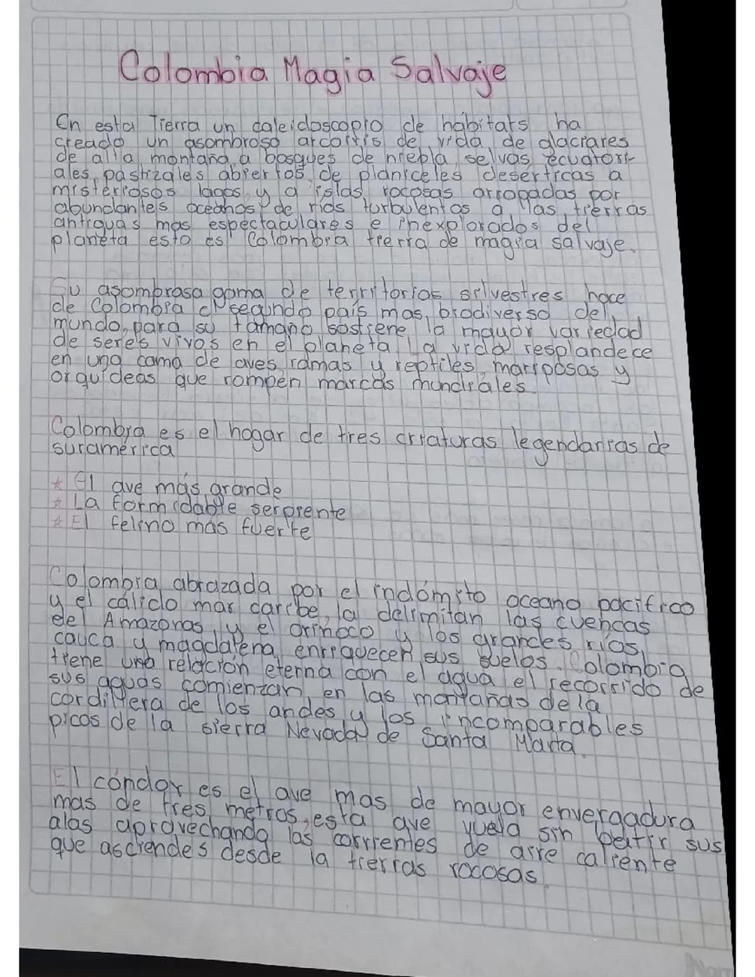 Colombia mágia salvaje 