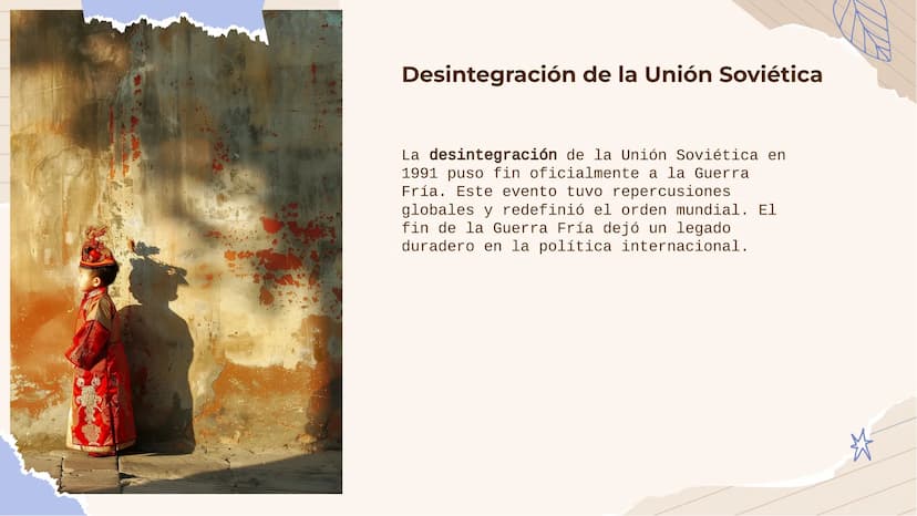 2200
пос
La Guerra Fría: Un
Análisis Profundo de
un Conflicto Global *
Introducción
La Guerra Fría fue un periodo de tensión entre las super