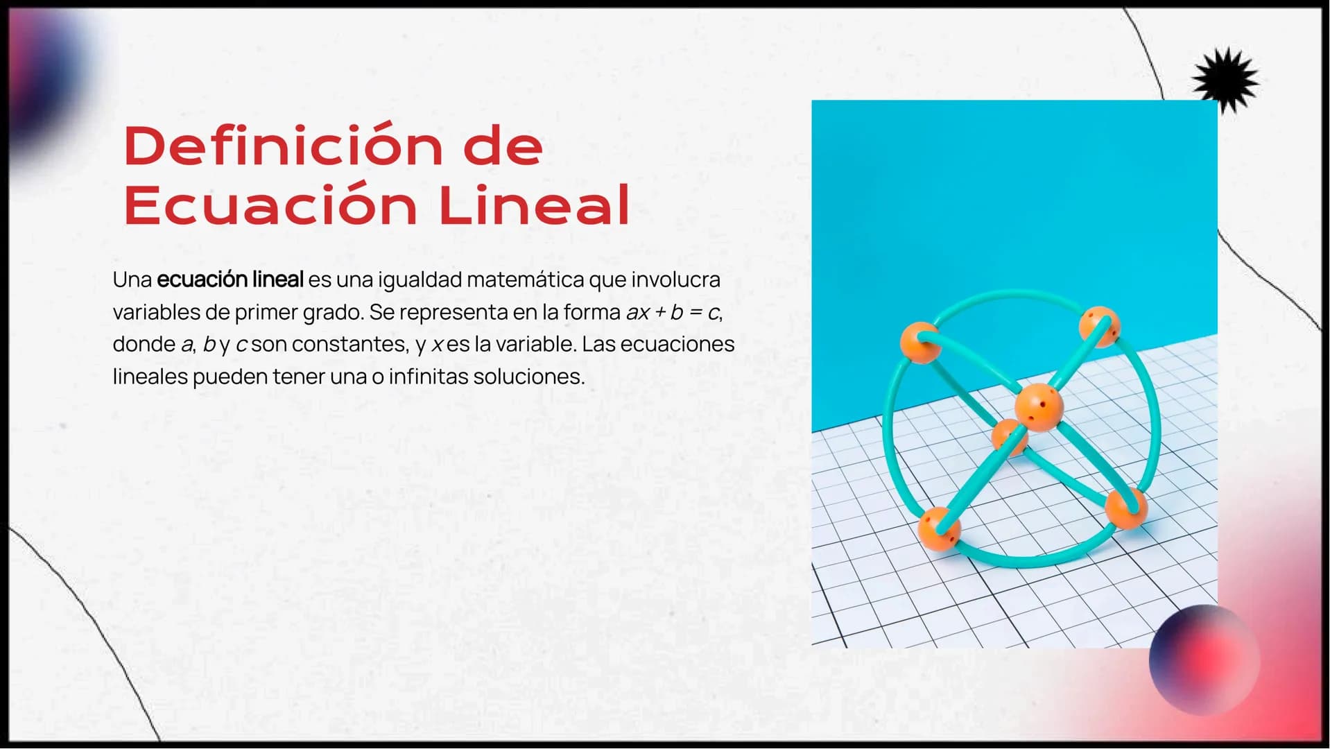 Resolución de
Ecuaciones
Lineales Introducción
En la resolución de ecuaciones lineales, se busca encontrar el valor de la
incógnita que sati