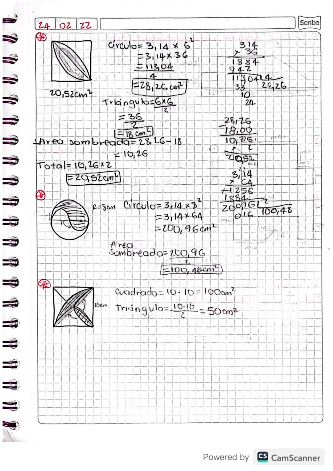 10 M02 22 AREA DE POLIGONOS
Scribe
Area: Medida de la superficie que ocupa la figura.
A
Area Formulase.
Rectan
b
A
h
Azbxh
A=LXL=L
A = b; h
