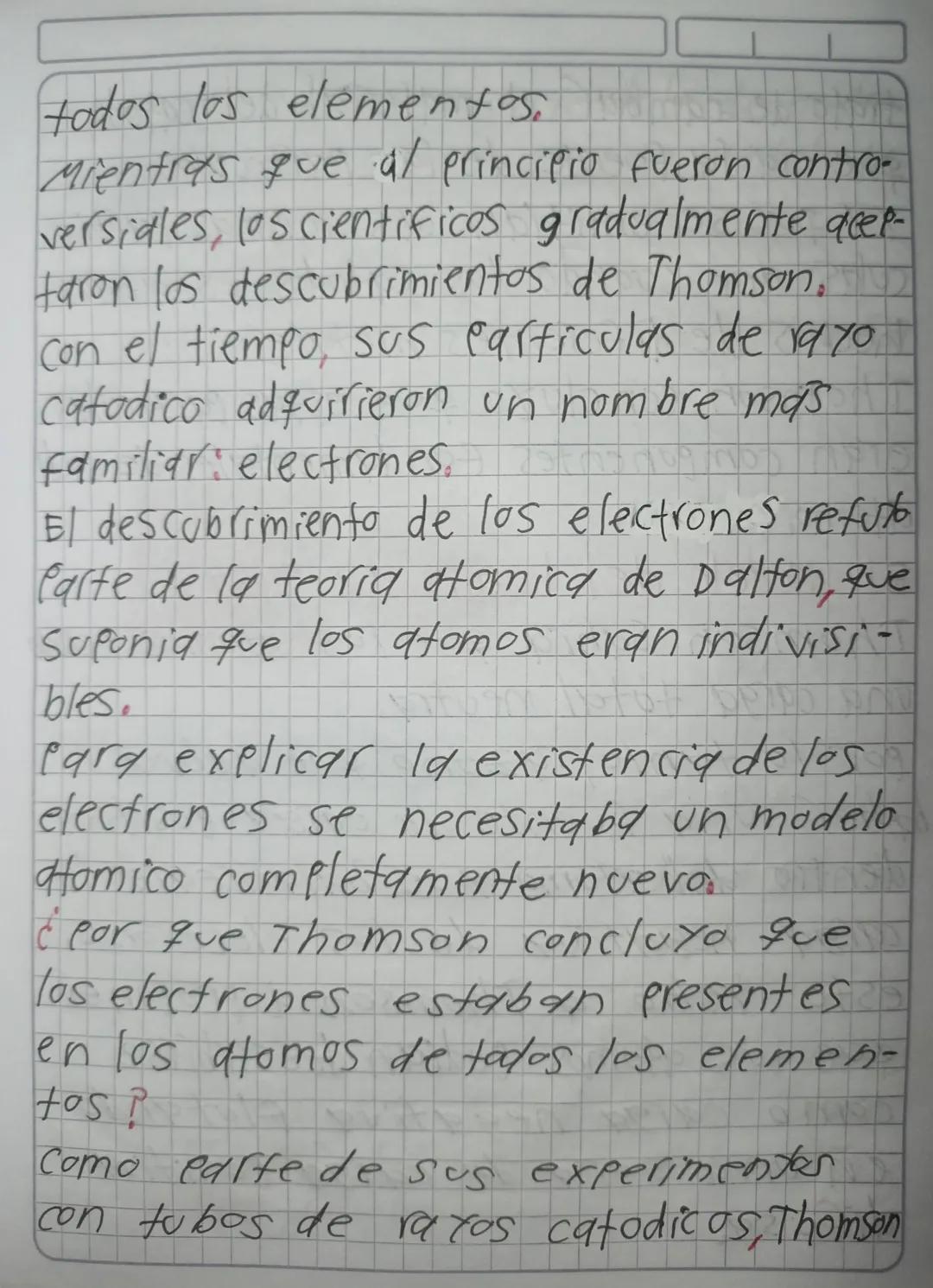 El descubrimiento del electron por
J.J. Thomson
funtos más importantes
7. Los experimentos de J.J. Thomson con
tubos de rayos catodicos most