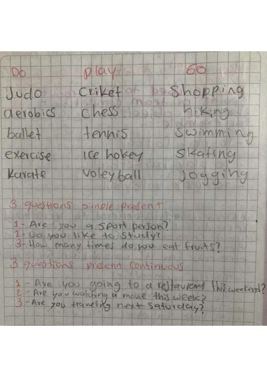 Prepositions it surten a striving
On-Sobre/ence of rod wo
at = en /Juntola=> hogar muy especifico
in-en/dentro de
Outside fuera
across al ot