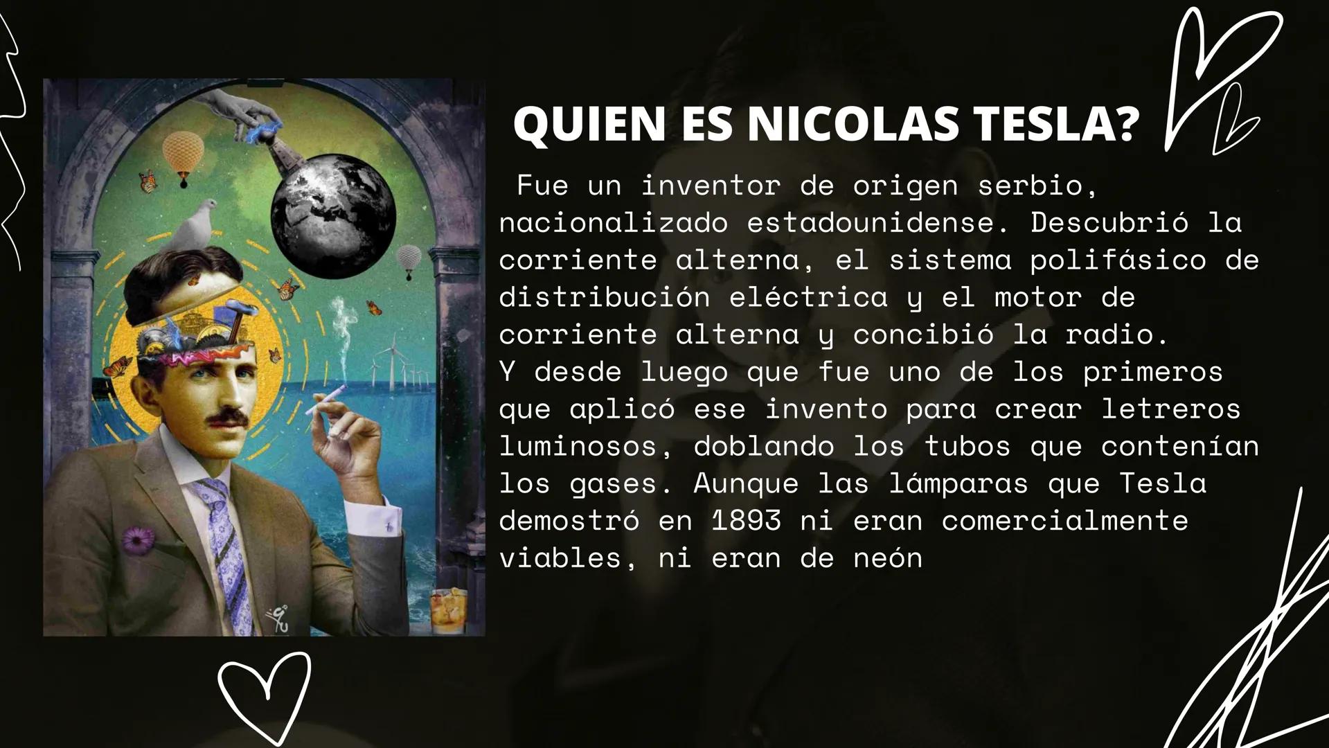 Barco
Giraldo
radio
controlado introducion
H
¿Quien es Nikola Tesla?
como tesla puso en funcionamiento eso
Como influye la electricidad en e