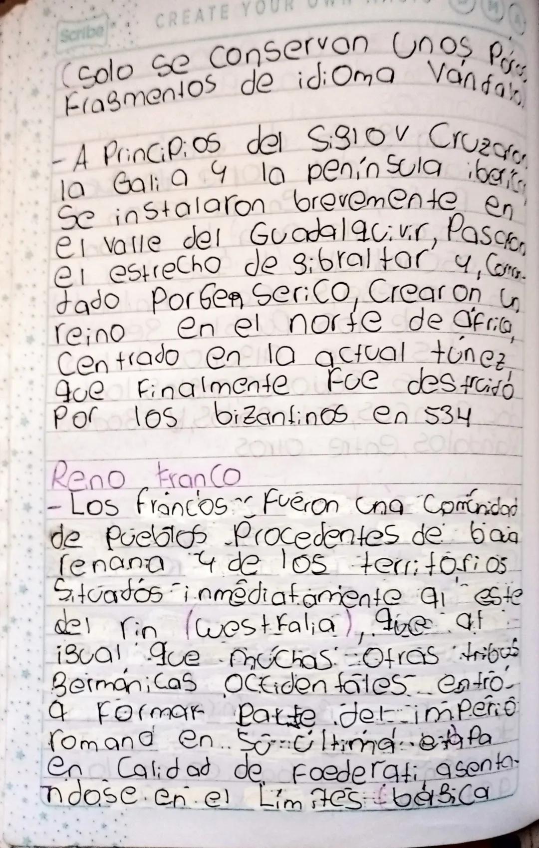 GOOD VIBES ONLY
Scribe
13 de marzo de 2020
Formacion de los pueblos
germanicos
Son un grupo de tribús
Originatias del norte de europa
en Par