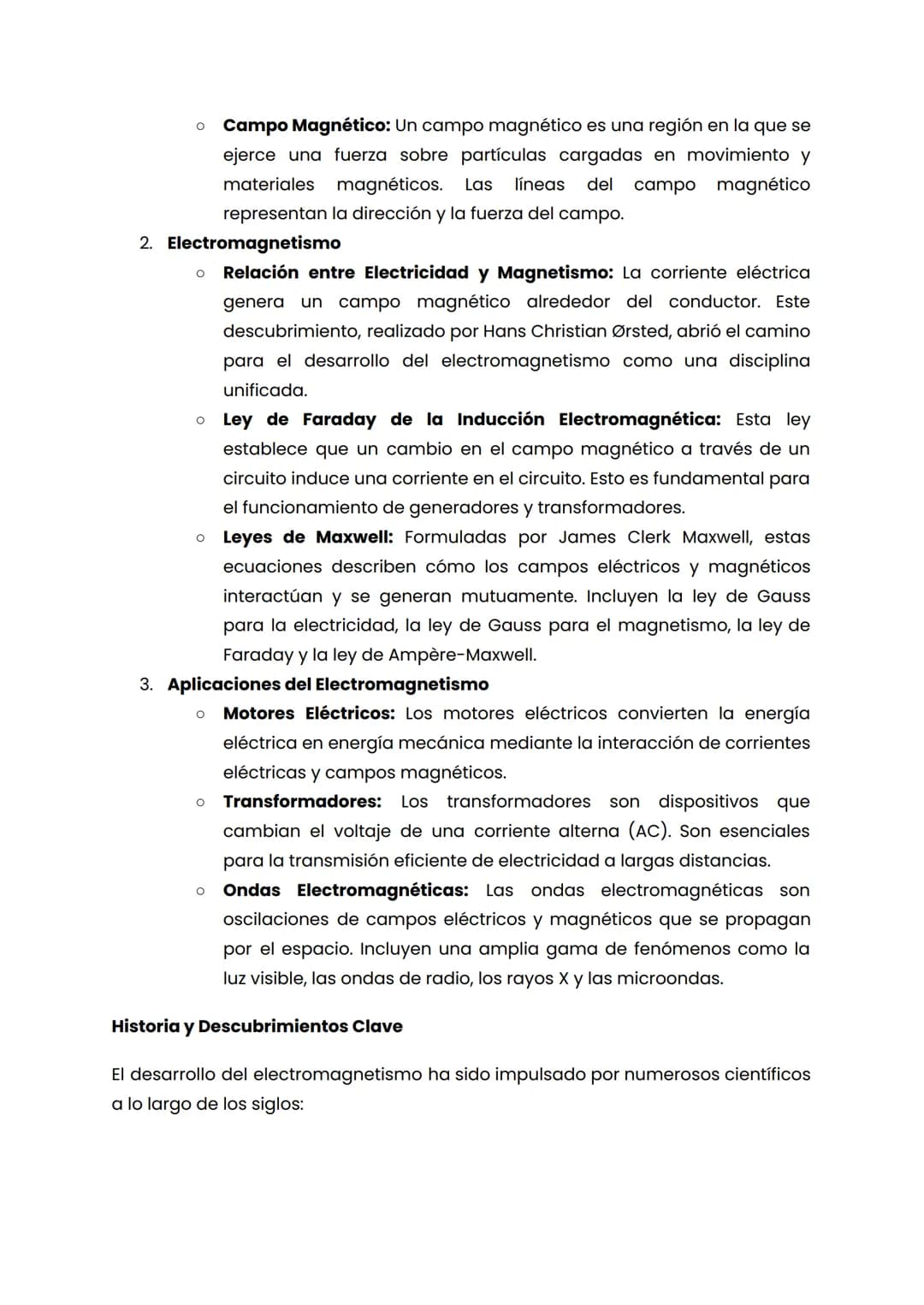 Electricidad y Magnetismo
Introducción
La electricidad y el magnetismo son fenómenos fundamentales de la física que,
aunque inicialmente se 