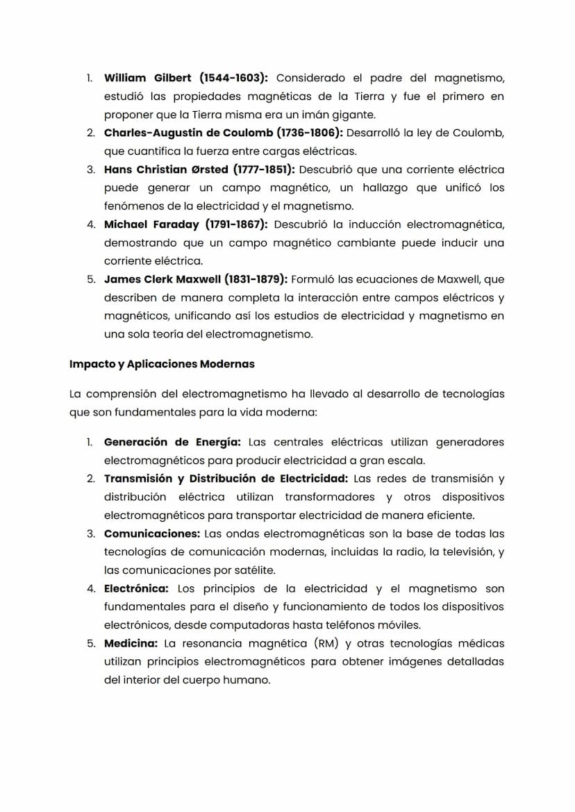 Electricidad y Magnetismo
Introducción
La electricidad y el magnetismo son fenómenos fundamentales de la física que,
aunque inicialmente se 