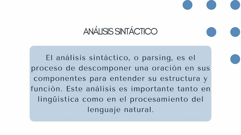 SINTAXIS ¿QUÉ ES LA SINTAXIS?
La sintaxis se ocupa de las reglas que
gobiernan la combinación de palabras para
formar oraciones. Analiza ele