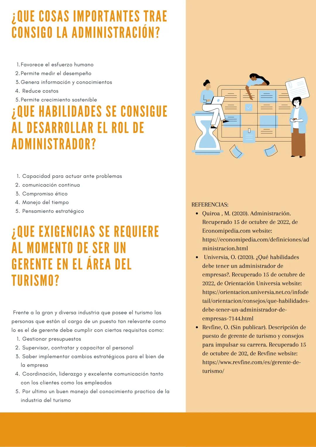 FUNDAMENTOS DE
ADMINISTRACIÓN
x
¿QUE HACE UN ADMINISTRADOR Y
A QUE SE DEDICA?
RESUME
Cuando hablamos de un administrador damos a entender a 