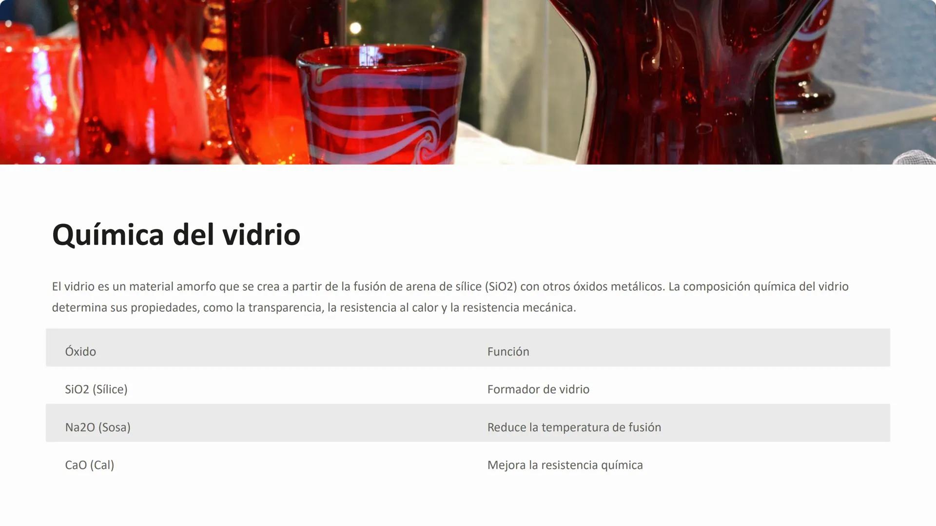 la química de los
materiales de
construcción
La química juega un papel crucial en la comprensión y el desarrollo de los
materiales de constr