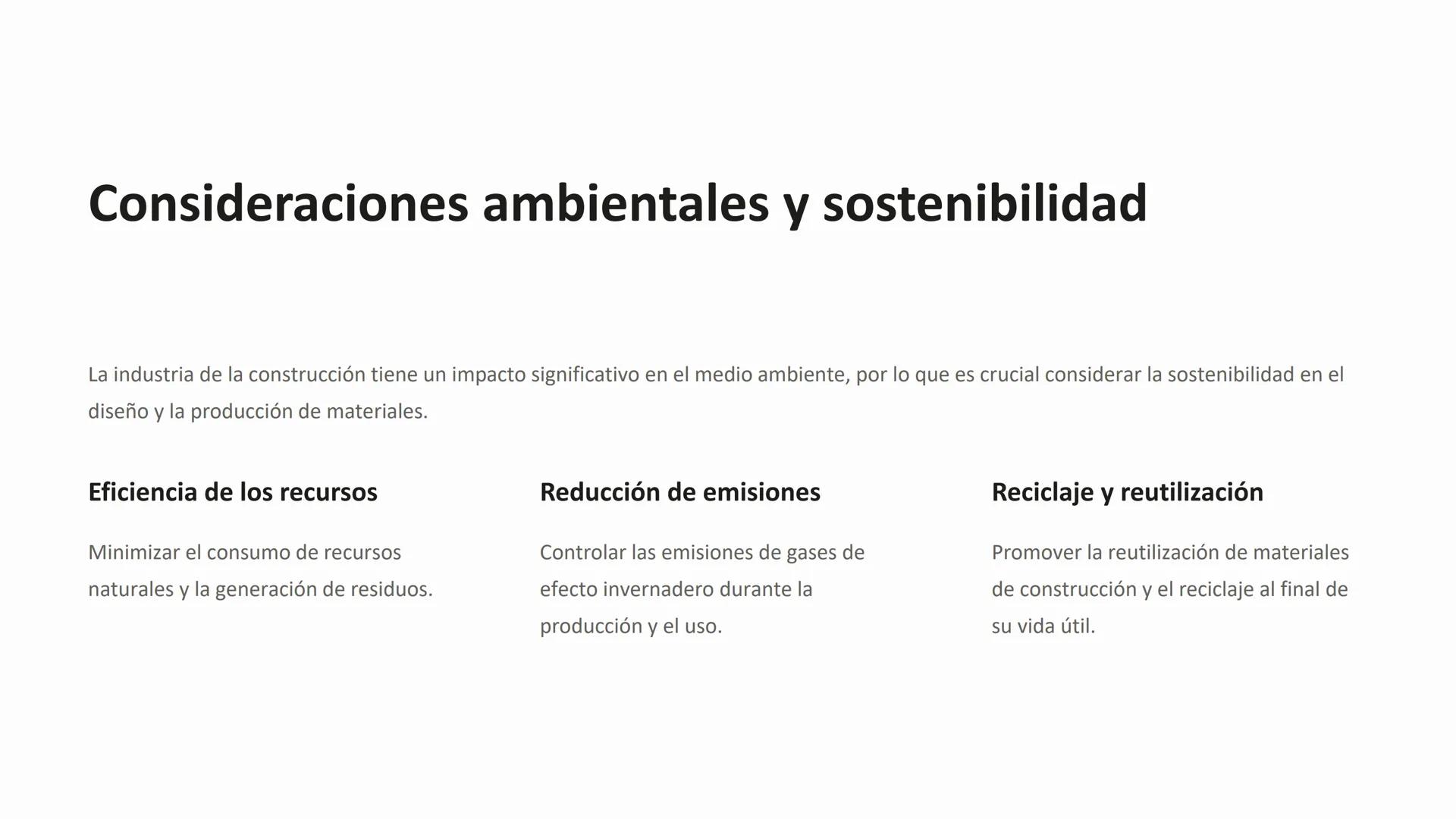 la química de los
materiales de
construcción
La química juega un papel crucial en la comprensión y el desarrollo de los
materiales de constr