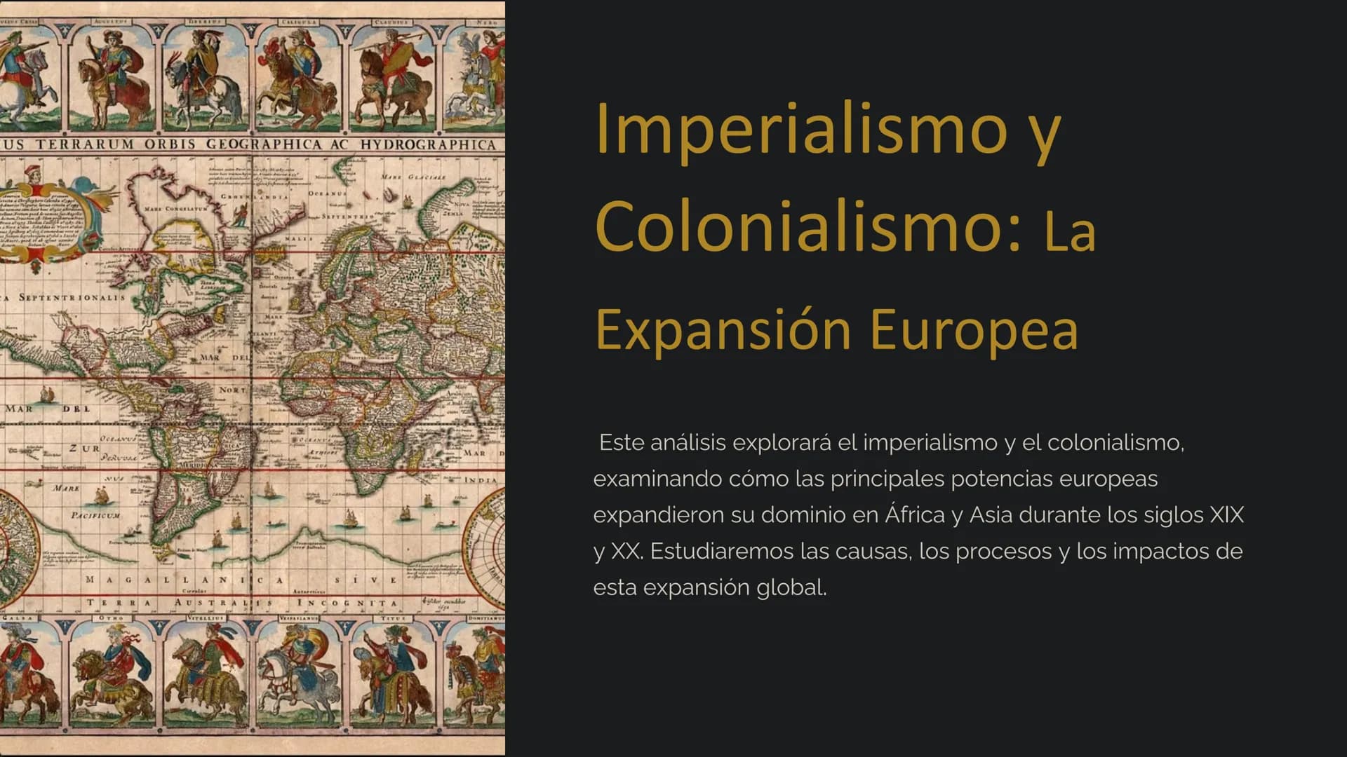 VEQUE CRIA
AUGUST
CALIGULA
CLAUDIUS
US TERRARUM ORBIS GEOGRAPHICA AC HYDROGRAPHICA
SEPTENTRIONALIS
MAKE CONGELATUN
MAR DEL
MARE
TLANTE
MARE 