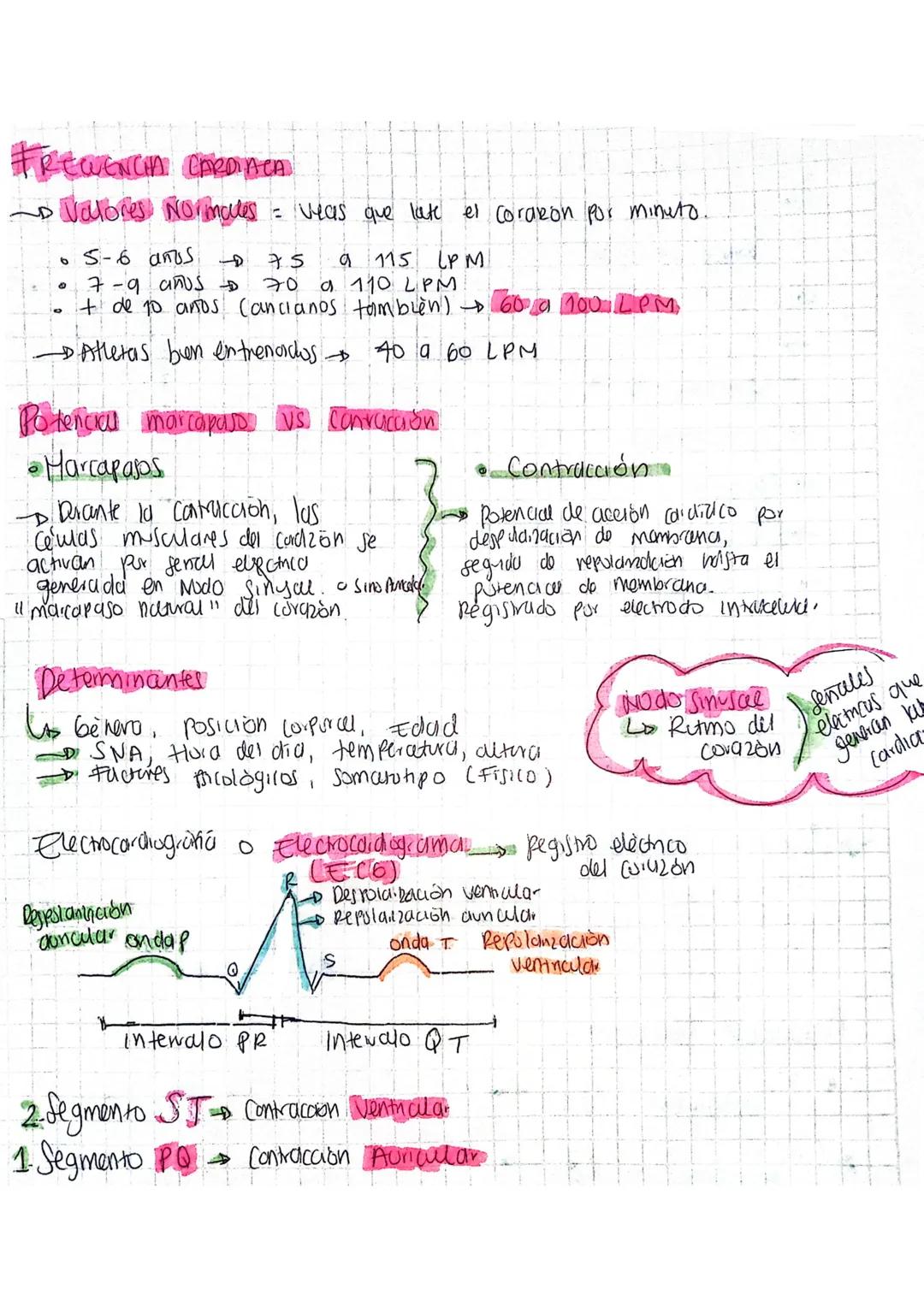 # FREWENCIA CARDIACA

-> Valores Normales = veas que late el corazón por minuto.

*   5-6 años 75

    9 115 LPM
*   7-9 años 70 a 110 LPM
*