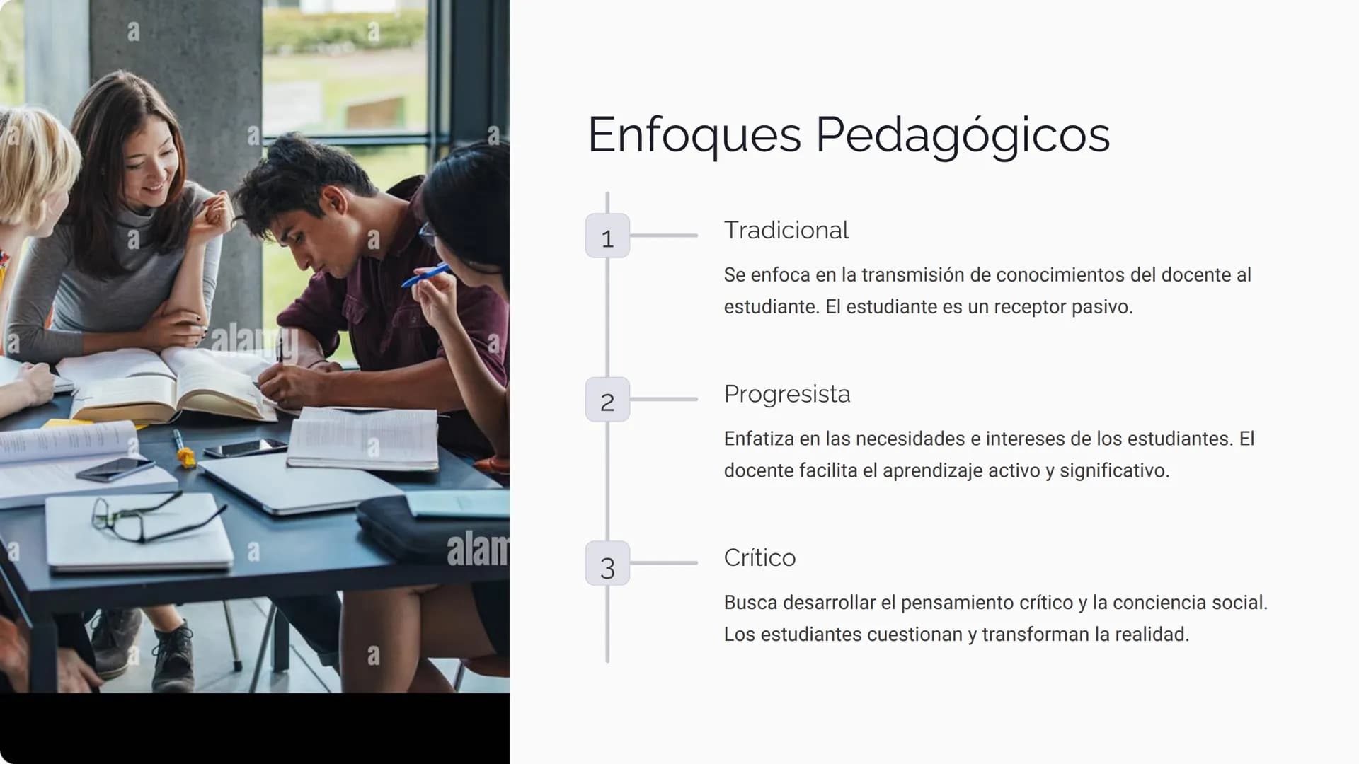 Filosofía de la
Educación
La filosofía de la educación abarca los fines y propósitos de la
educación, las teorías del aprendizaje y los enfo