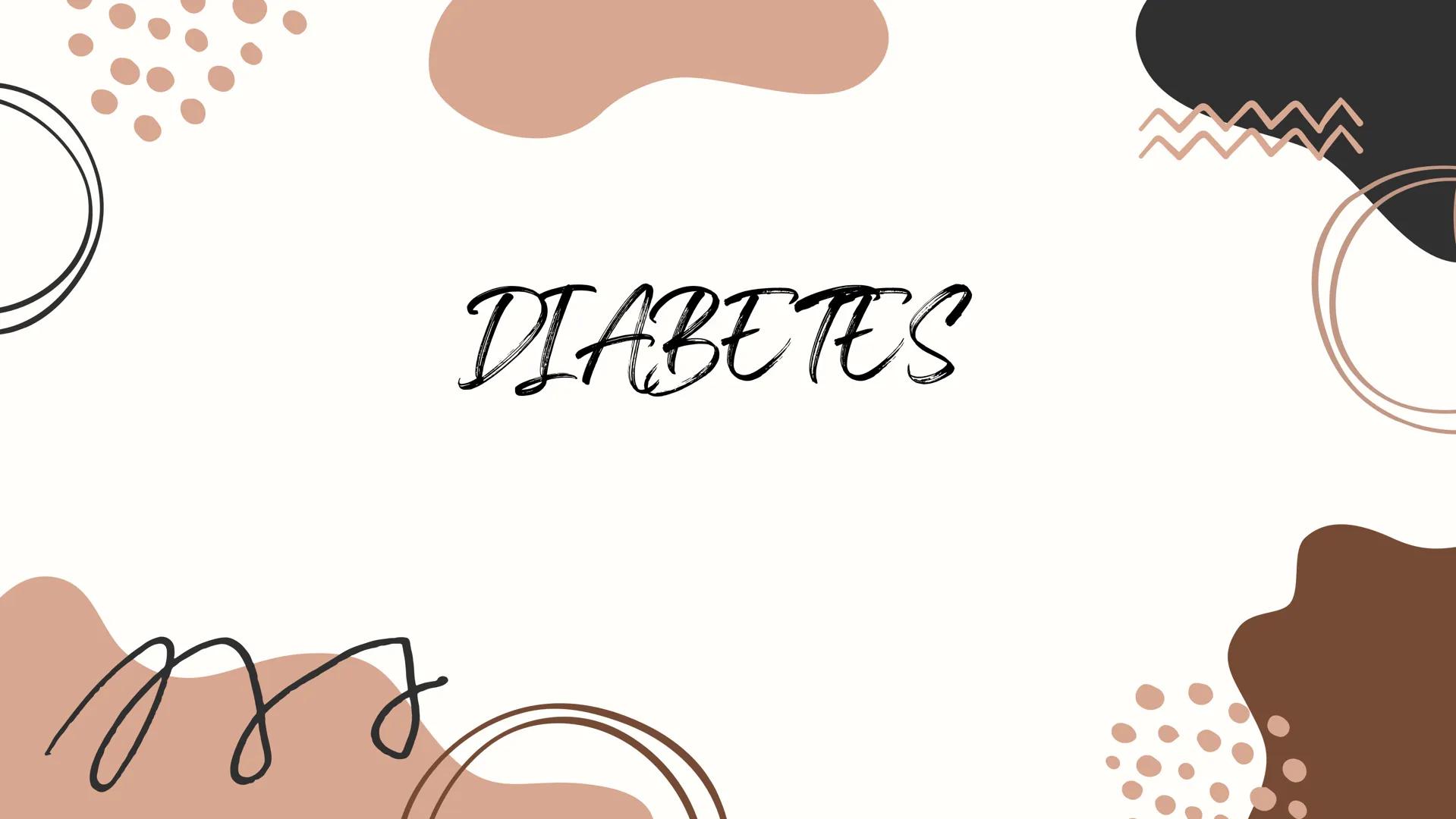 DIABETES # Introduction to Diabetes

DJABETES IS A CHRONIC DISEASE THAT
AFFECTS THE WAY YOUR BODY REGULATES
BLOOD SUGAR OR GLUCOSE. GLUCOSE 