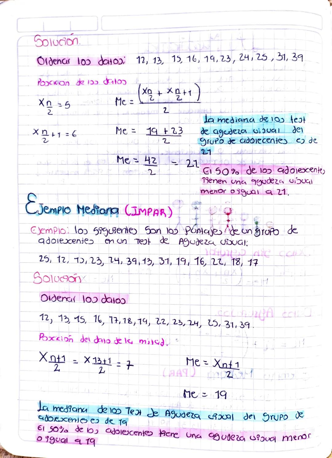 # La Mediana

La mediana es el valor que se encuentra en el Centro de
Una secuencia ordenada de datos, la mediana no je
ue afectada Por Obse