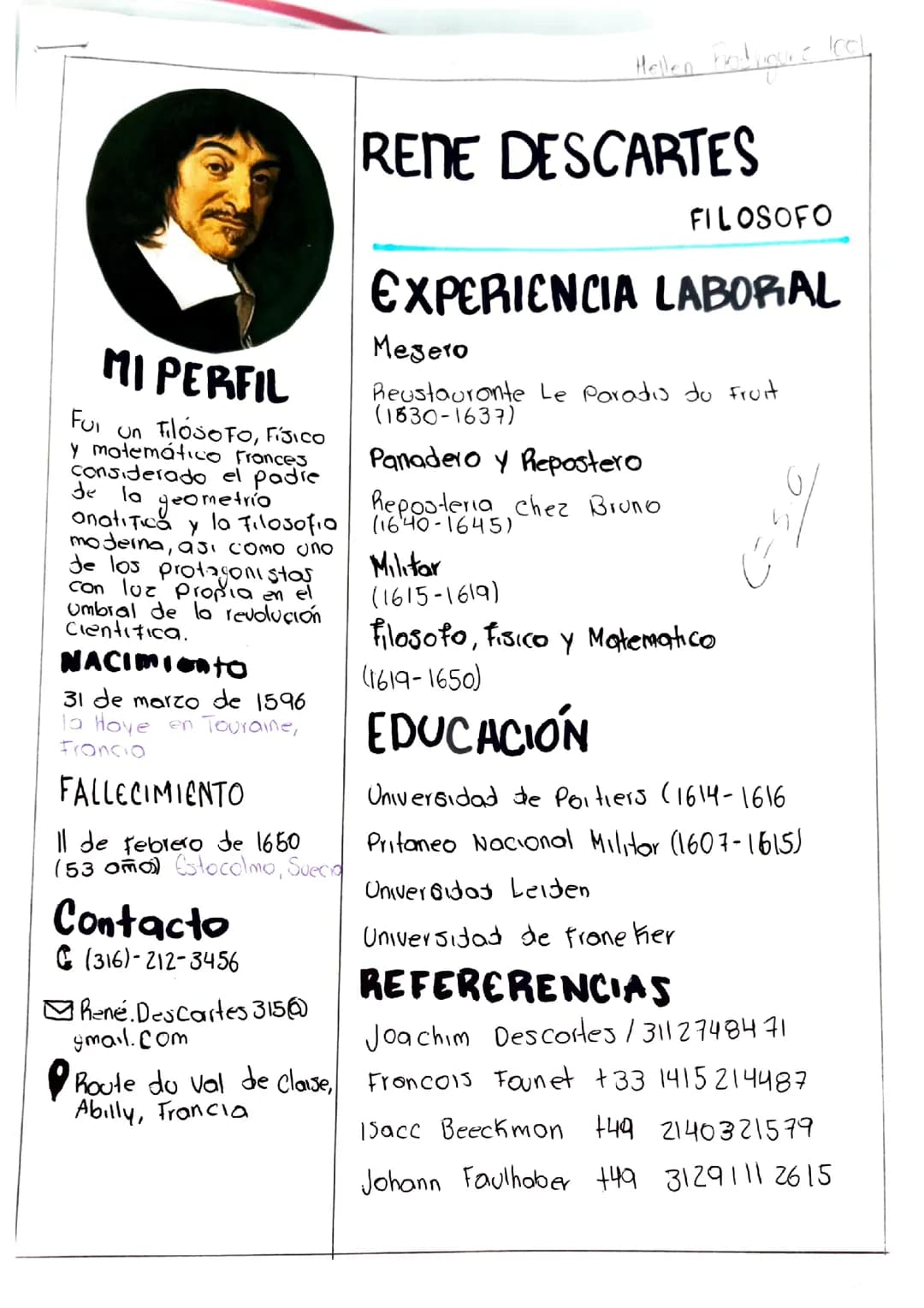 Descubre Qué Hizo René Descartes y Sus 10 Ideas Principales