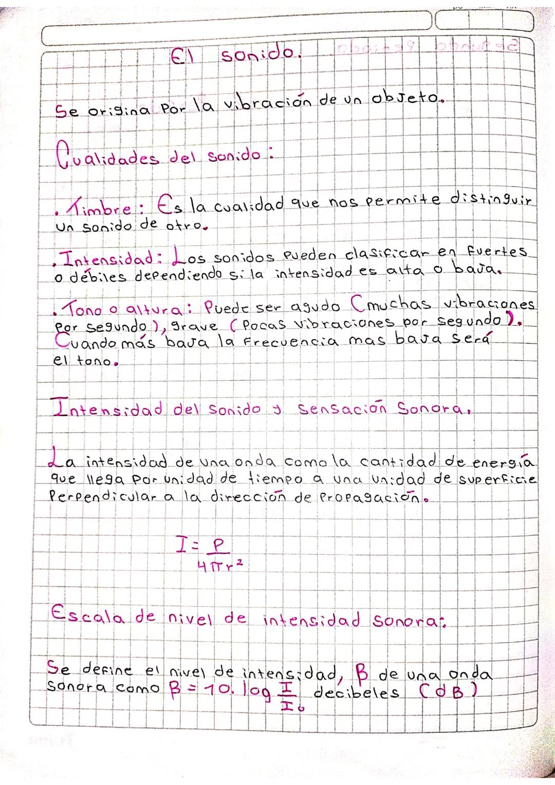 ΕΛ
sonido.
Se origina Por la vibración de un objeto..
Cualidades del sonido:
Timbre: Es la cualidad que nos permite distinguir
Un sonido de 