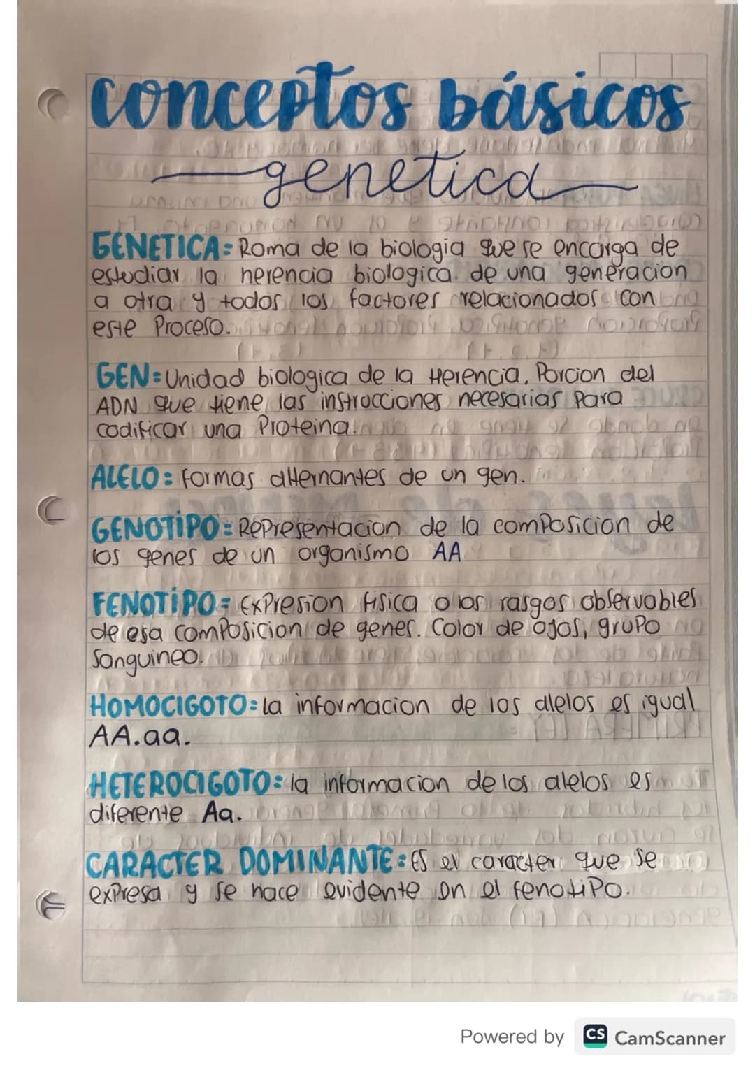 Conceptos básicos genética 