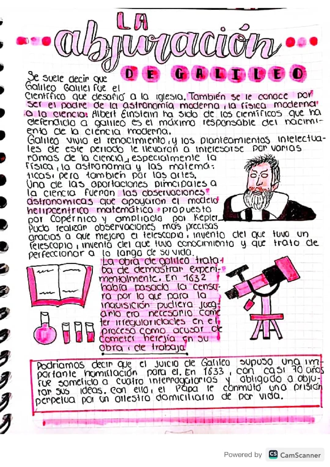 La Abjuracion de Galileo