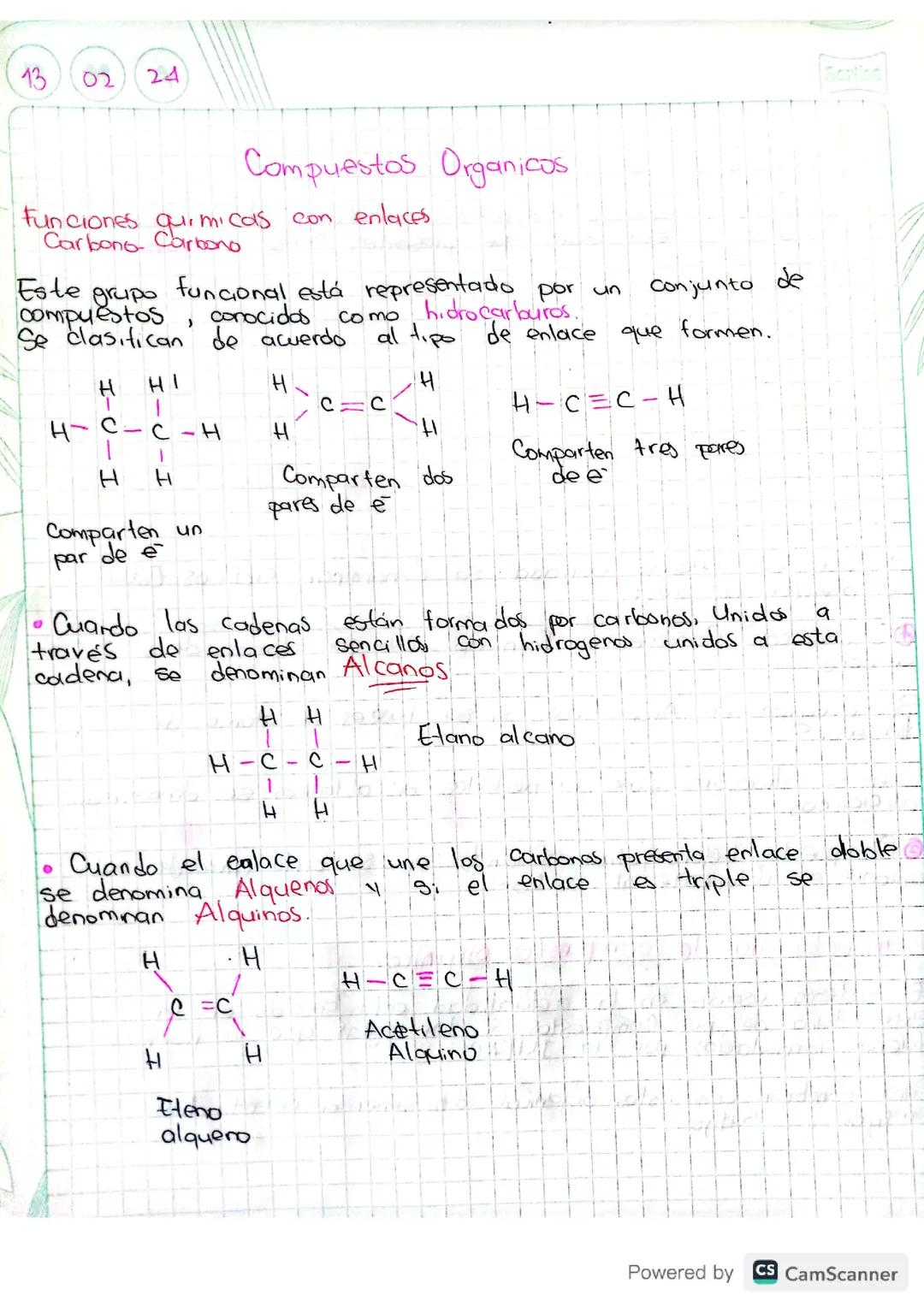 Compuestos organicos