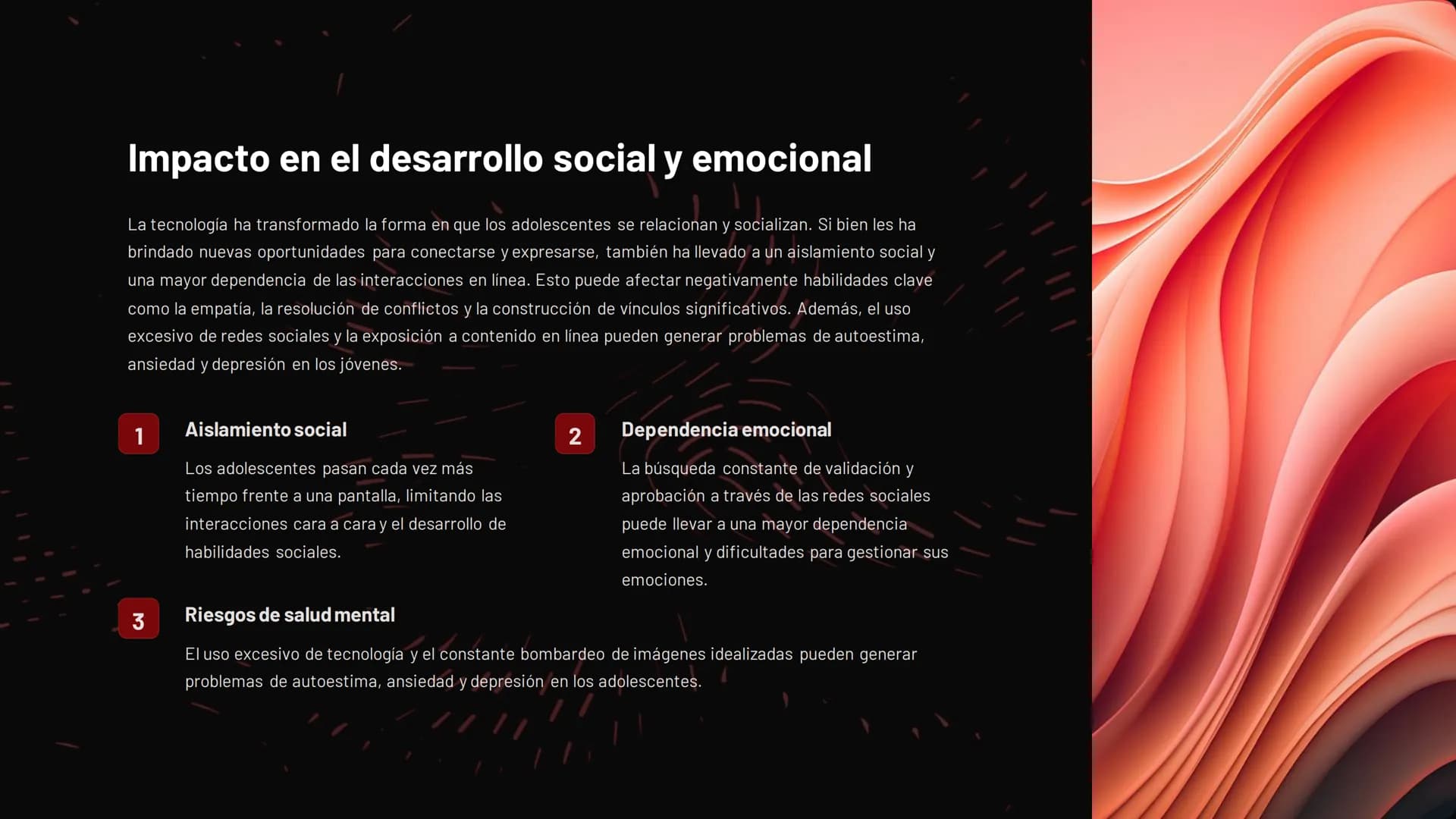 La tecnología y los adolescentes: un equilibrio
delicado
La tecnología ha permeado profundamente la vida de los adolescentes, convirtiéndose
